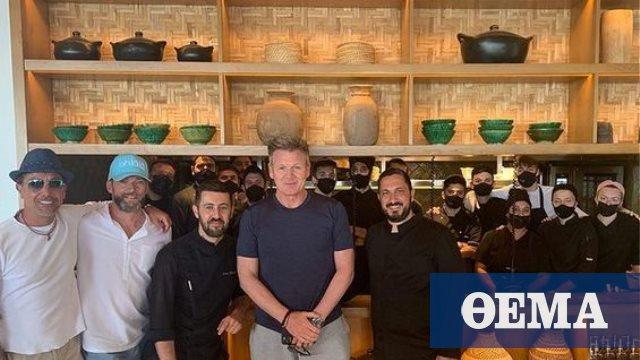 Γκόρντον Ράμσεϊ: Απόλαυσε την Αθηναϊκή Ριβιέρα