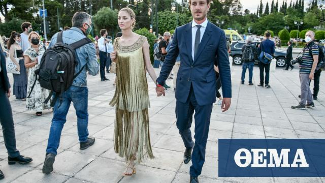 Επίδειξη Dior:  Χέρι χέρι Κασιράγκι – Μπορομέο – Χρυσό αρχαιοελληνικό φόρεμα για την Ιταλίδα royal
