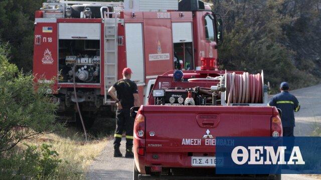 Φωτιά τώρα στο Πυργάρι Μεγάρων