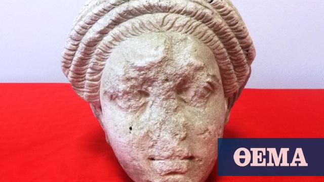 Μαρμάρινη κεφαλή του 2ου αιώνα π.Χ. βρέθηκε μέσα σε διαμέρισμα της Θεσσαλονίκης